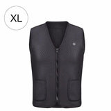 2018 New Men Women Electric Heated Vest Heating Waistcoat USB Thermal Warm Cloth Feather Hot Sale Winter Jacket Hiking drop ship